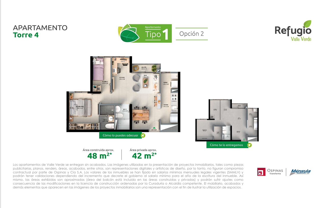 3 Habitaciones Habitaciones, ,2 BathroomsBathrooms,Apartamento,En Venta,1154